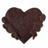 Шоколад фигурный "Барельеф Сердце с купидонами"