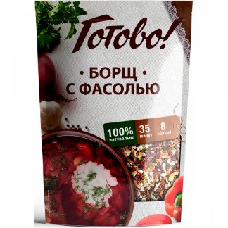 Суп Готово "Борщ с фасолью"